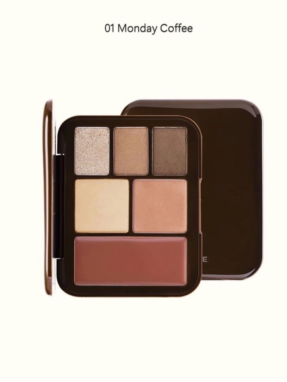 Joocyee Lookbook Eyeshadow Palette - 01 Monday Coffee